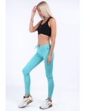 Mint fitted sports leggings MR11025 - Online store - Boutique